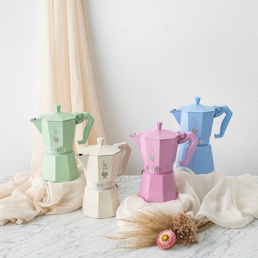 CAFET. ITALIANA BIALETTI MOKA EXCLUSIVE GREEN 3T