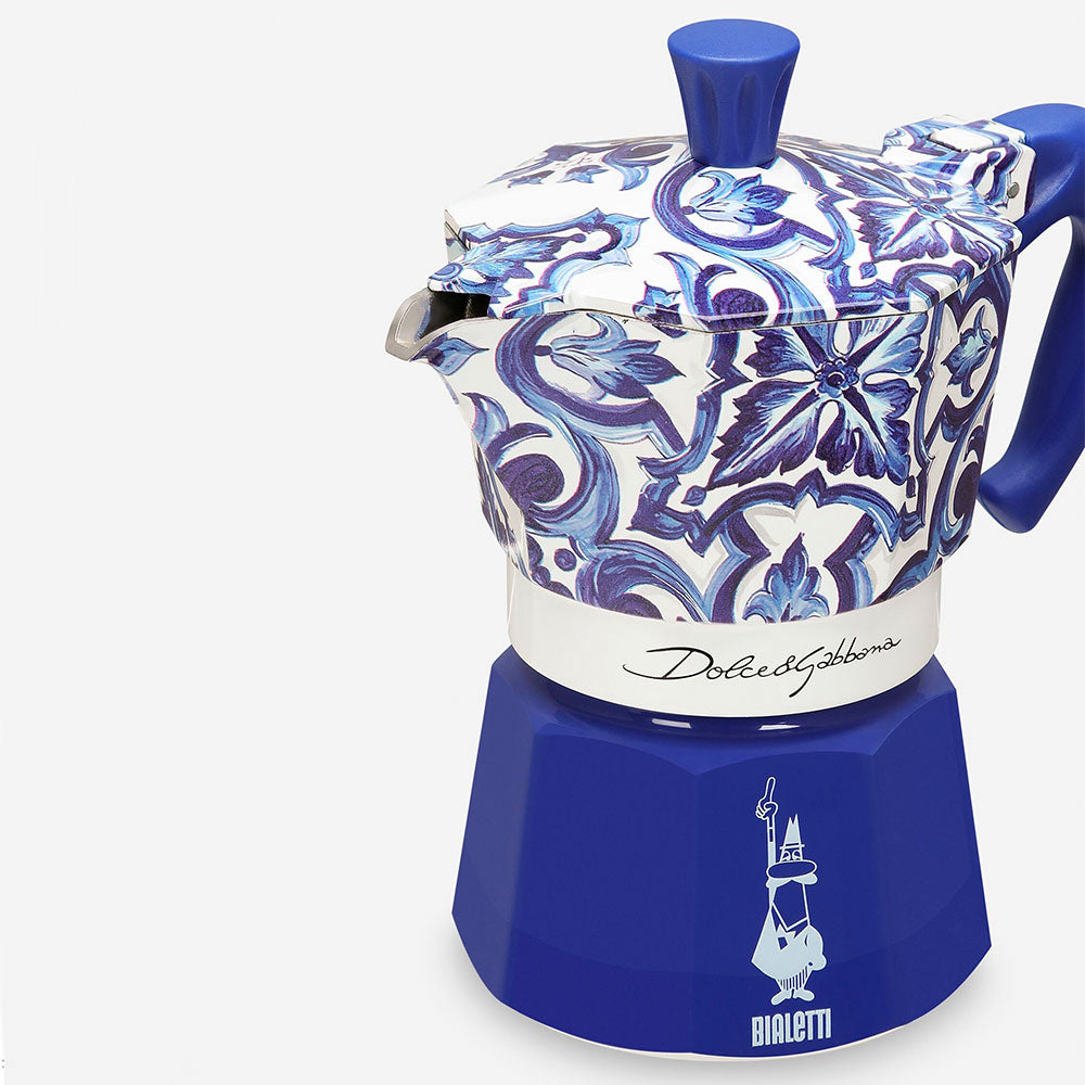 CAFET. ITALIANA BIALETTI MOKA D&G BLU MEDIT. 3T