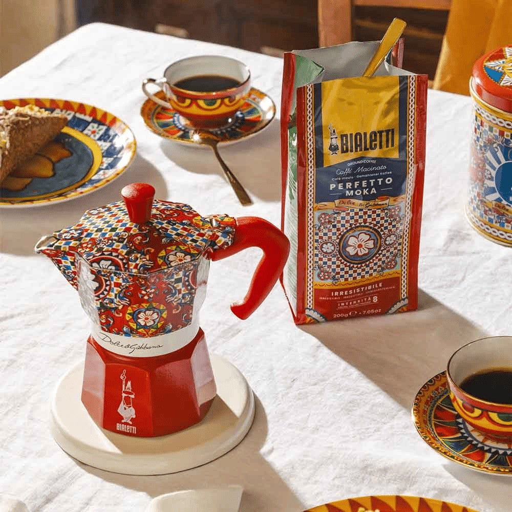 CAFET. ITALIANA BIALETTI MOKA EXPRESS D&G RED 3T