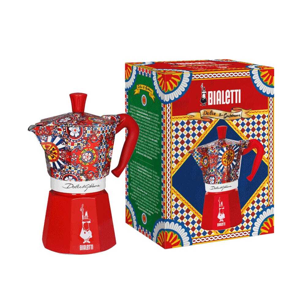 CAFET. ITALIANA BIALETTI MOKA EXPRESS D&G RED 3T