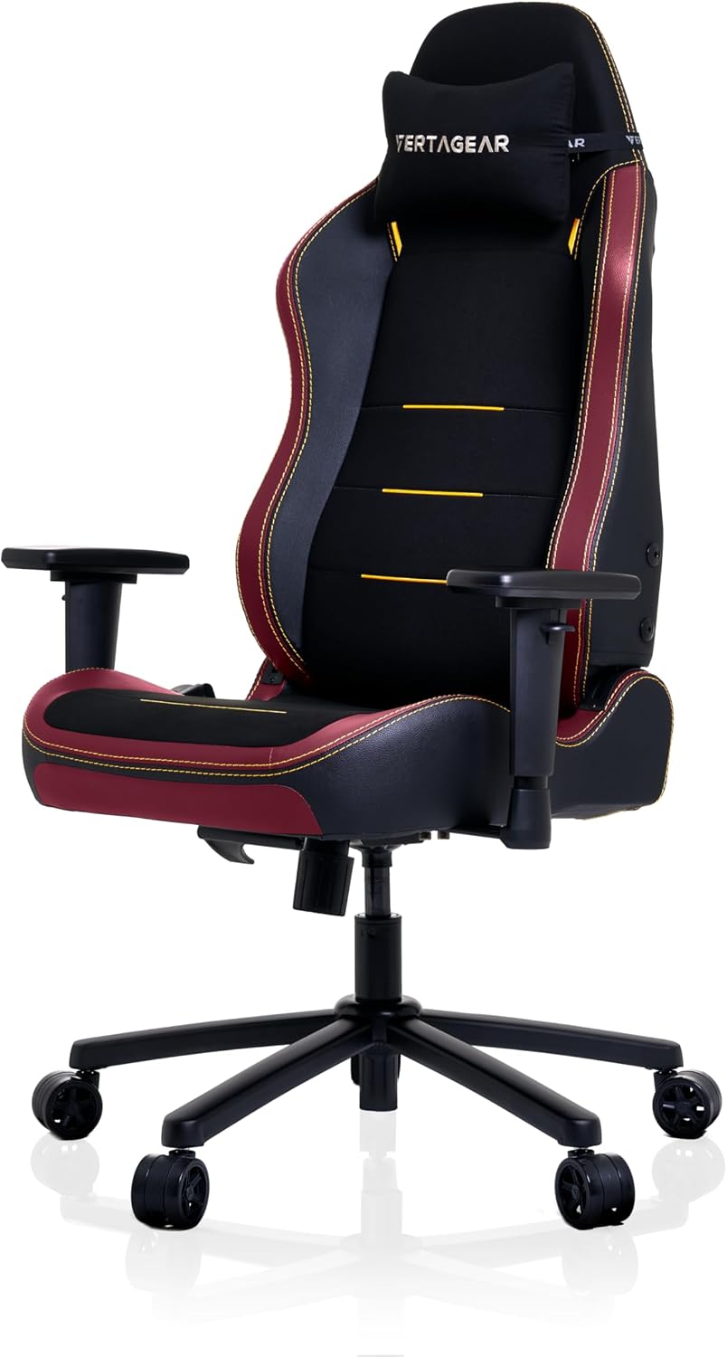 SILLA GAMING VERTAGEAR SL3800 HYGENNX ROJO BORGOÑA