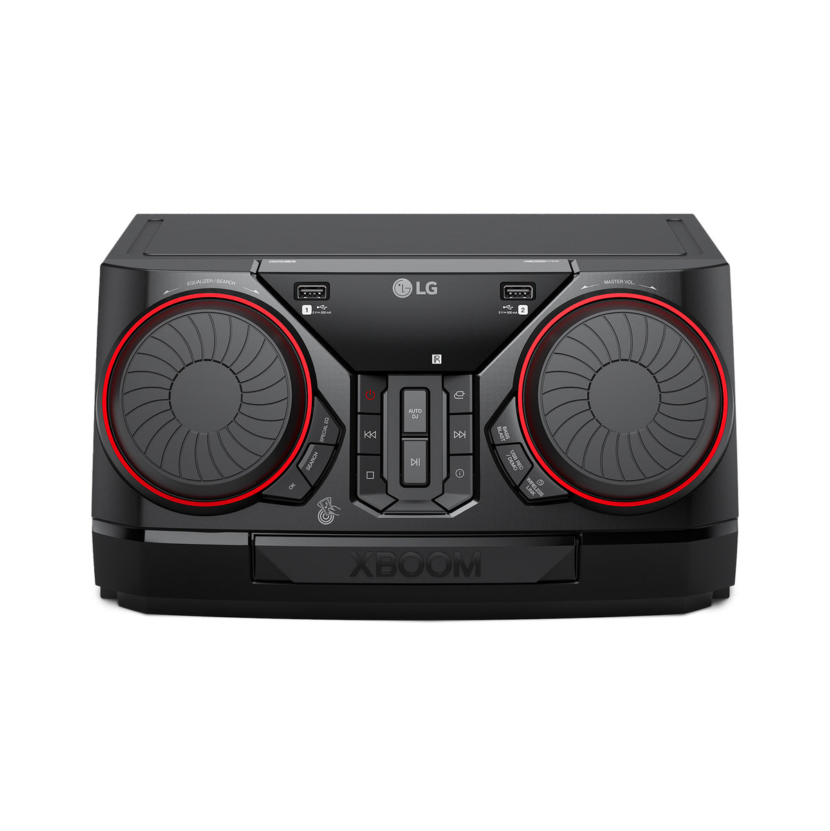 CADENA LG CK43N 300W BLUETOOTH 2XUSB PARTY LINK