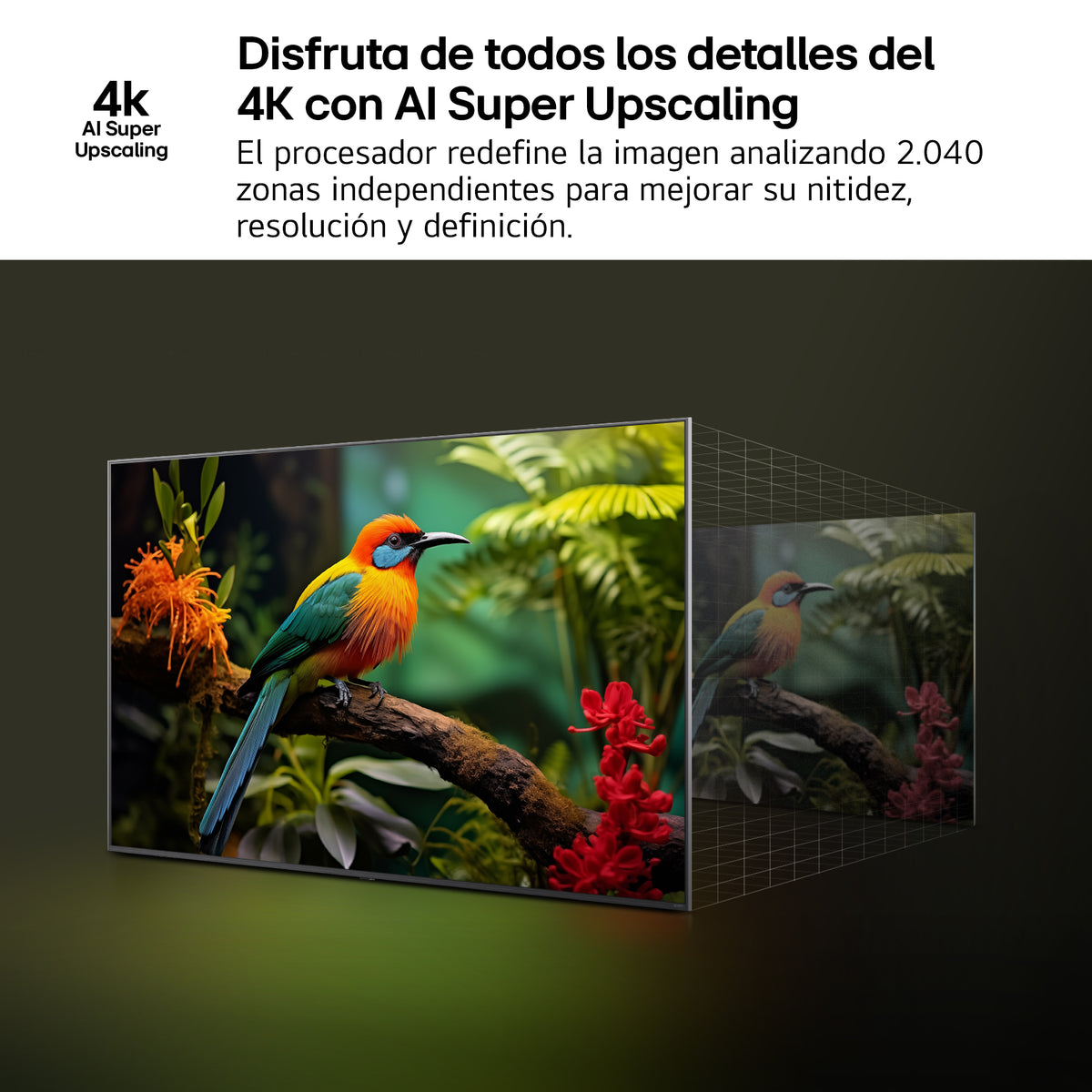 TV LG 43" 43UA75006LA UHD ALFA7 WEBOS25 HDR10/HLG