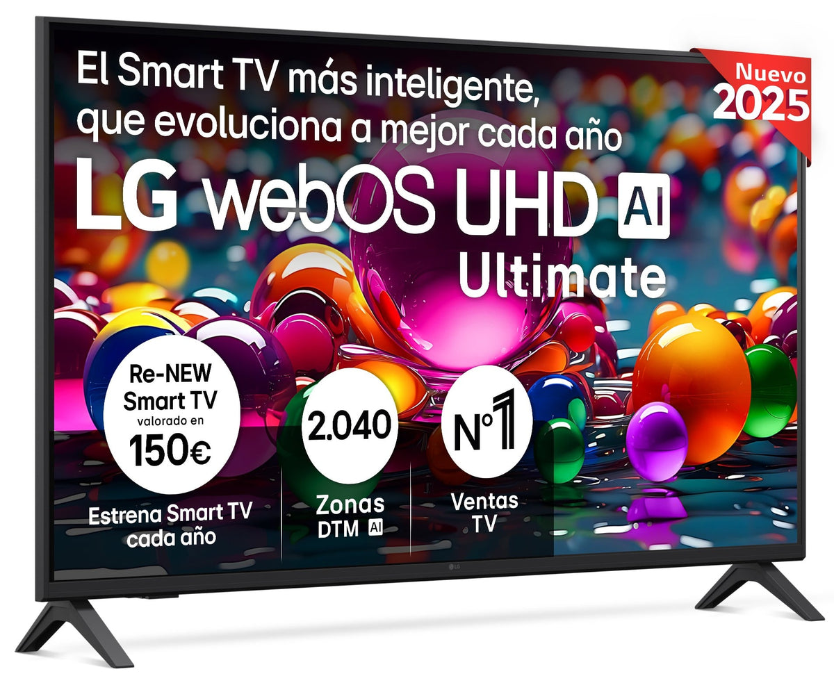 TV LG 43" 43UA75006LA UHD ALFA7 WEBOS25 HDR10/HLG
