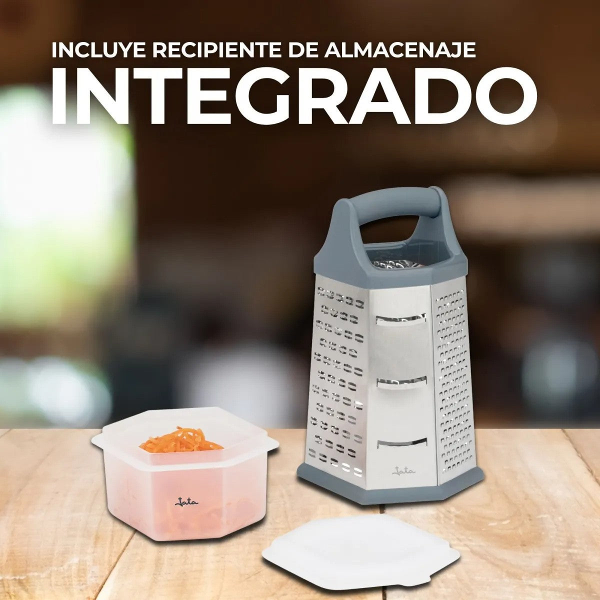 RALLADOR JATA HRAL3269 MANUAL 6 LADOS RECIPIENTE