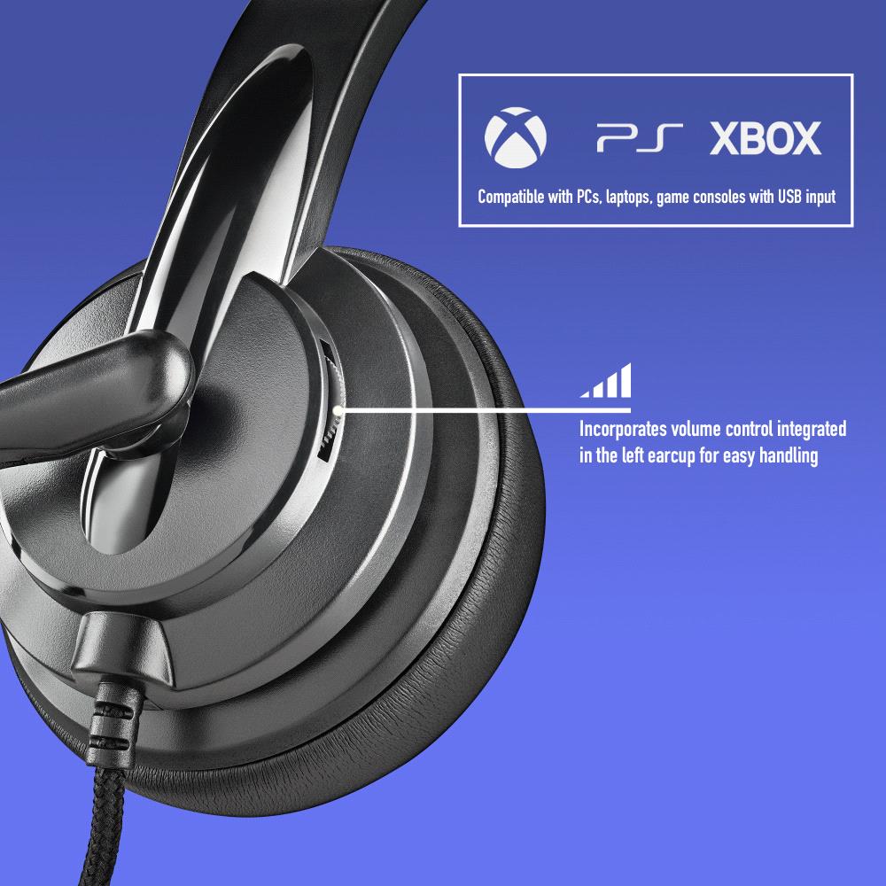 AURICULARES NGS CON MICROFONO CABLE USB C 2M