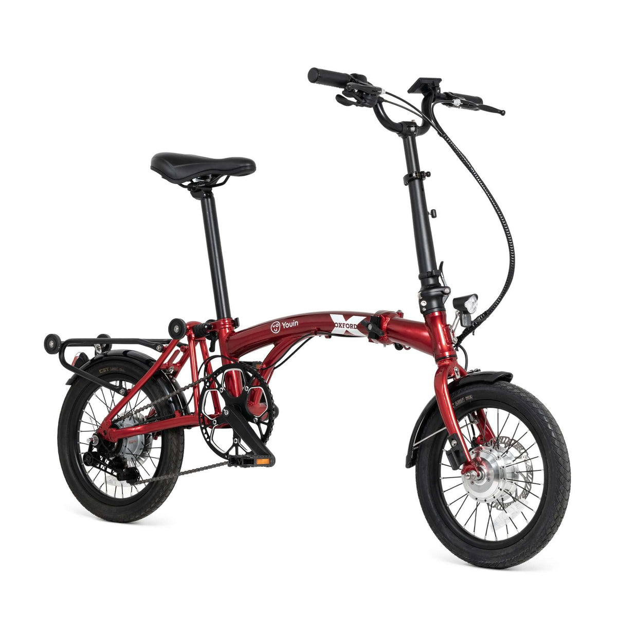 BICICLETA ELECTRICA YOUIN BK0600R OXFORD ROJO