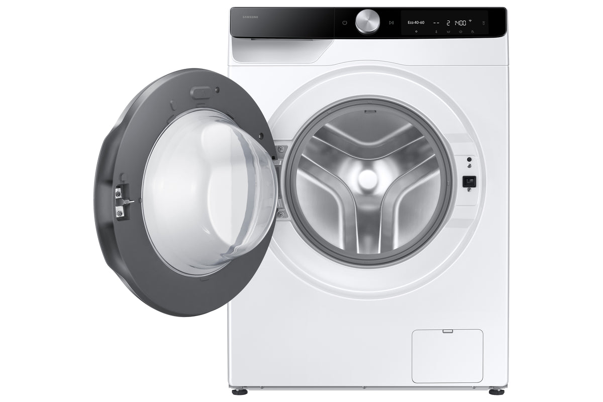 Samsung WW90DG6G94LK/U3 – puerta abierta y tambor