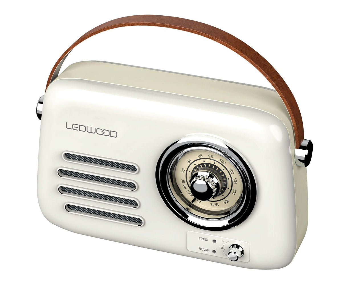 RADIO LEDWOOD ALMA RETRO FM 30W WHITE