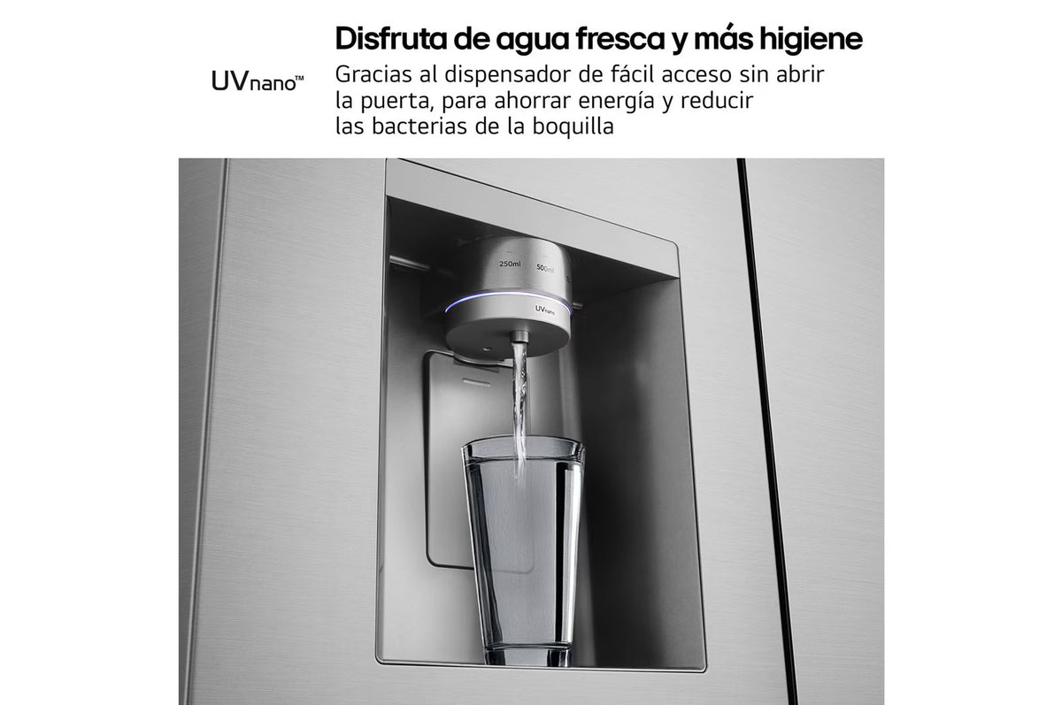 FRI. LG GMF961PY3E 180x91 4P 645L DISP INOX