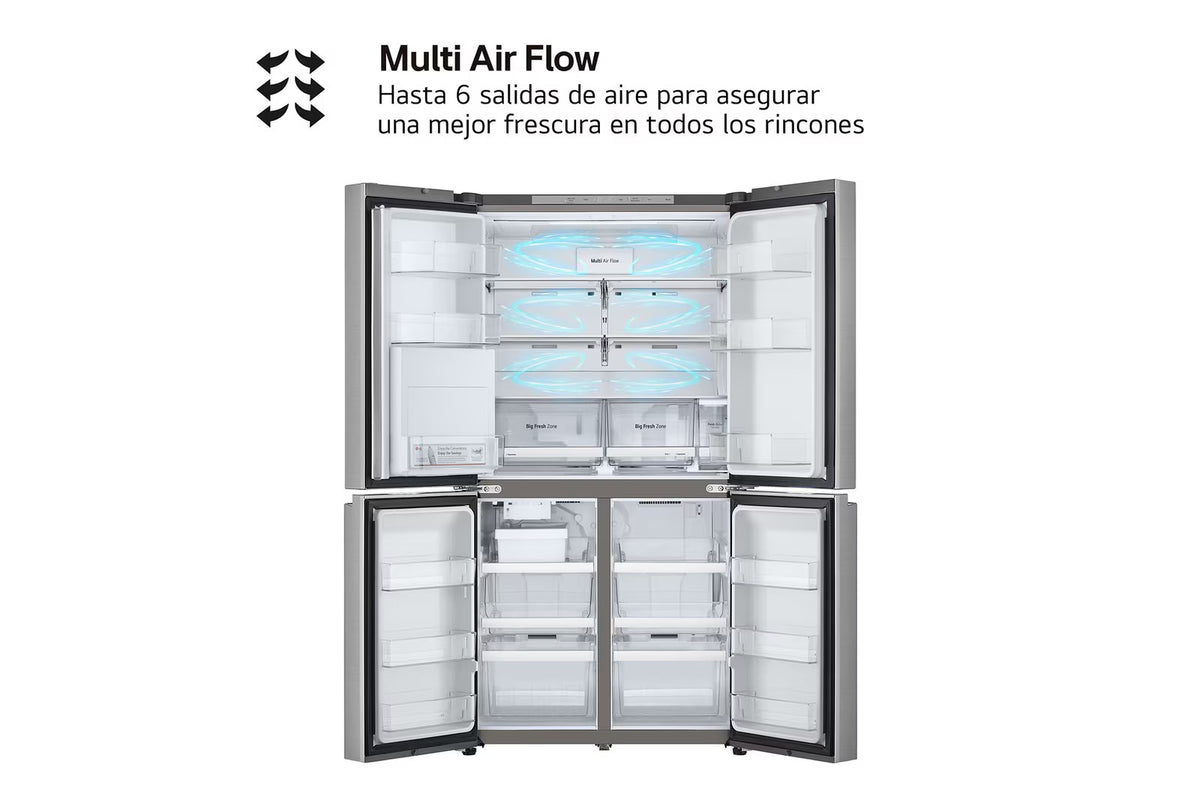 FRI. LG GMF961PY3E 180x91 4P 645L DISP INOX