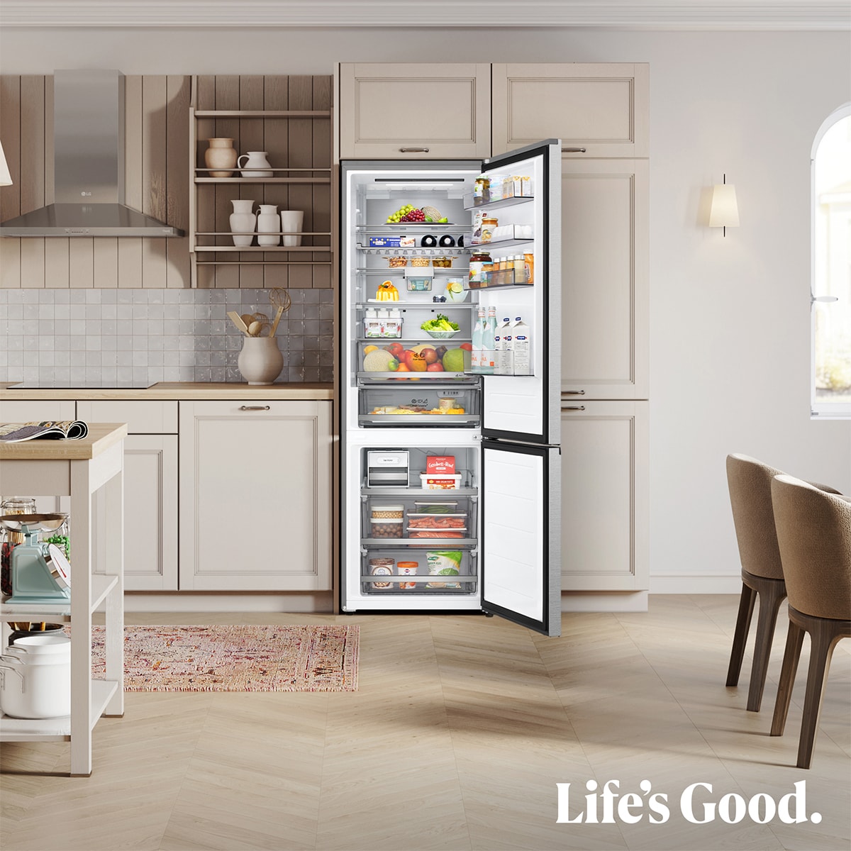 Frigorífico combi LG GBBW726CMB, imagen complementaria 2