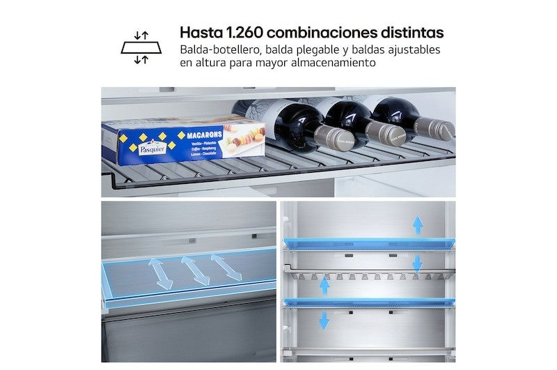 Frigorífico combi LG GBBS726CPY, imagen complementaria 14