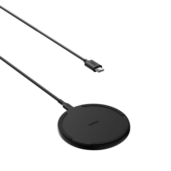 CARGADOR BELKIN QI2 15W NEGRO CARGA RAPIDA