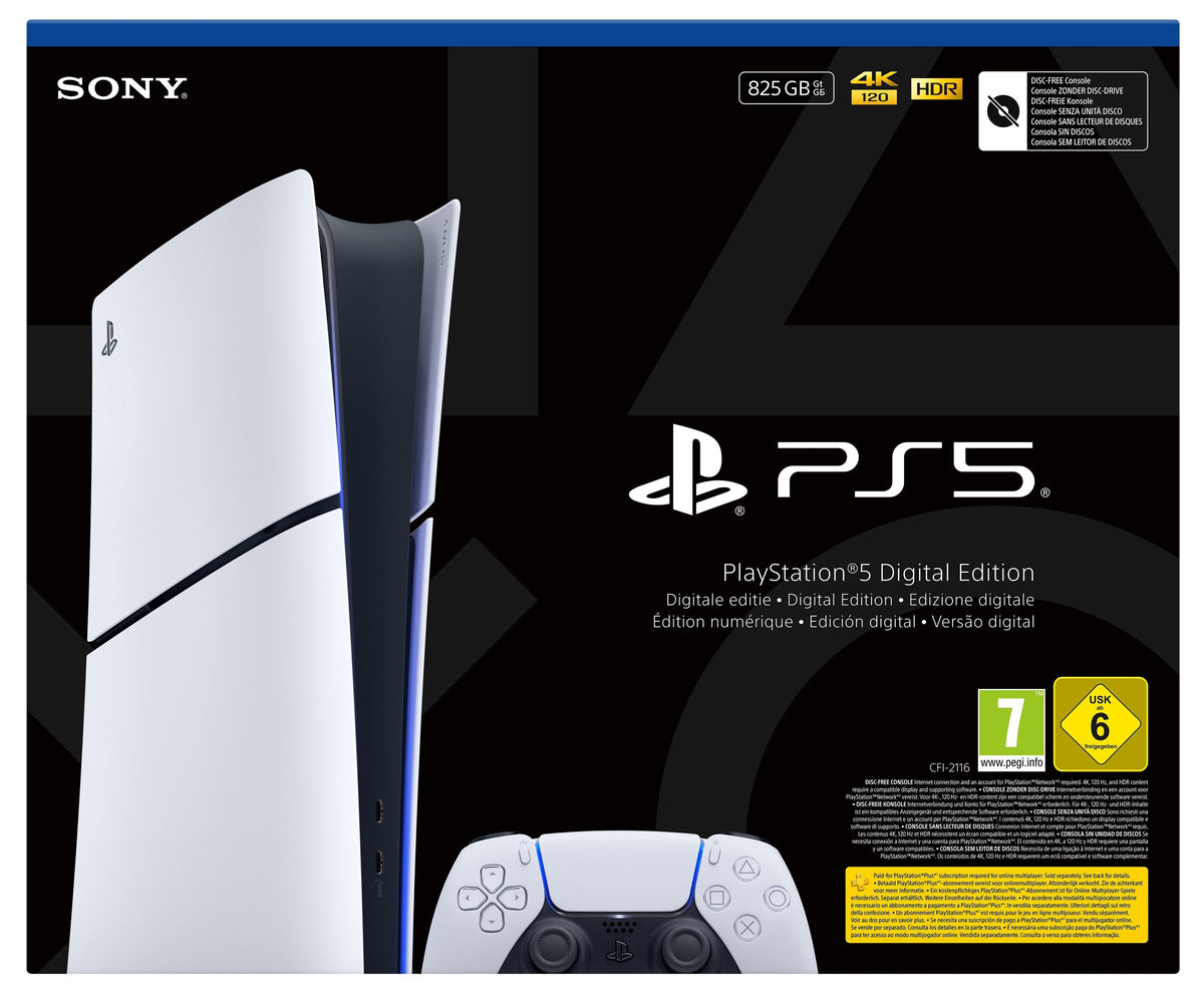 CONSOLA SONY PS5 DIGITAL CHASIS E