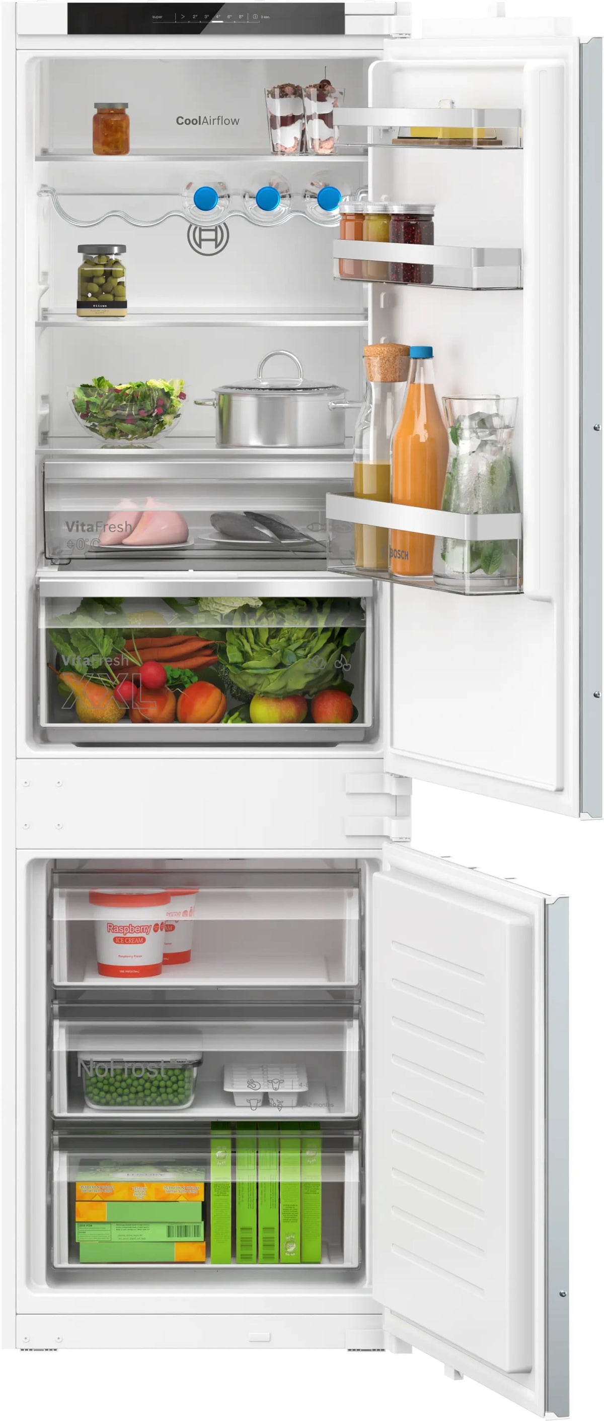 Fotografía principal del frigorífico combi integrable Bosch KIN86VSE0