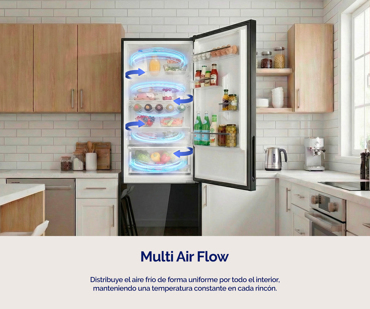 FRICOM. ARTICA COOLTECH186CNG 186X60 CRISTAL NEGRO