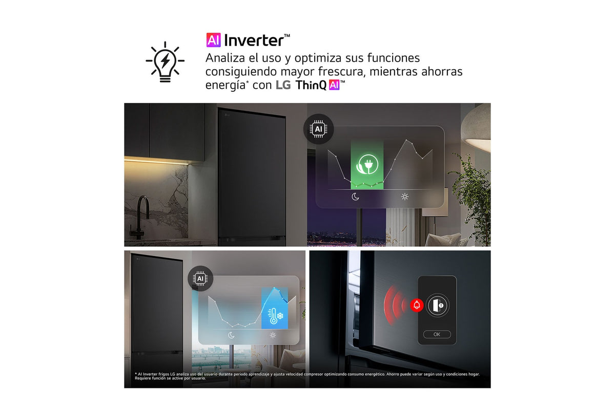 Frigorífico combi LG GBBSJ10DPY, imagen complementaria 3