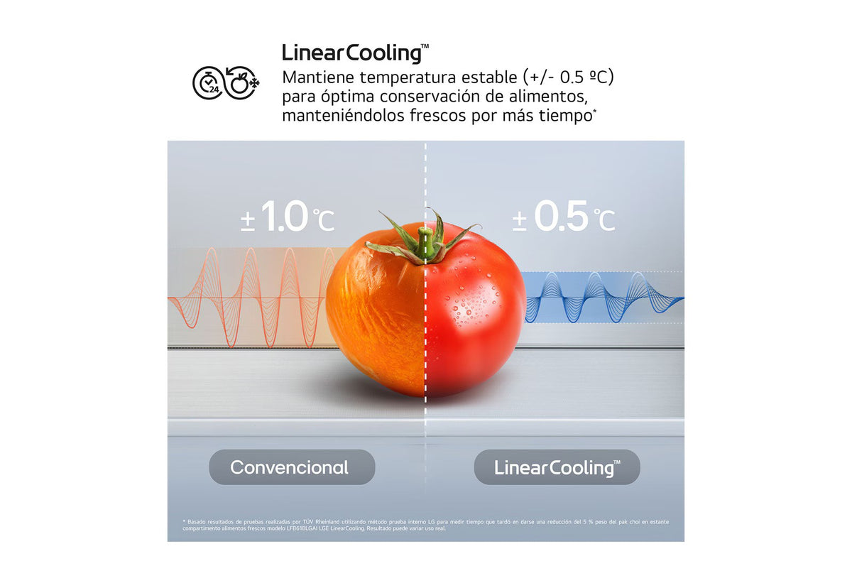 Frigorífico combi LG GBBSJ10DPY, imagen complementaria 7