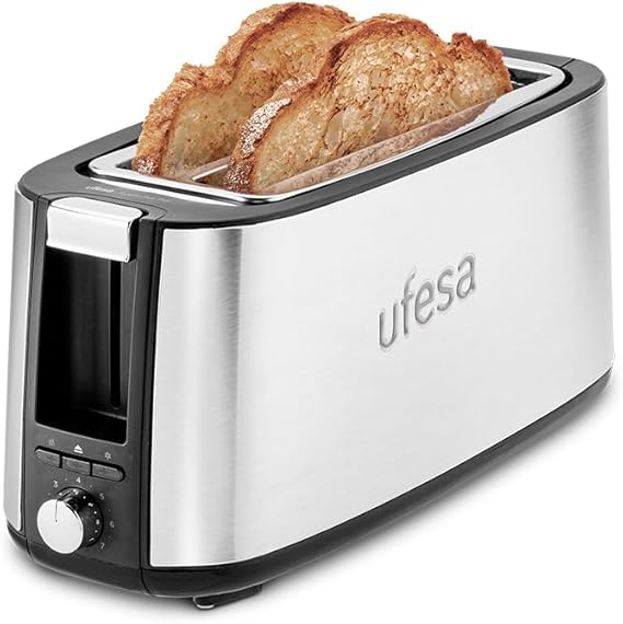 TOST. UFESA TOSTIE DUO PLUS 1400W 2R LARGAS INOX