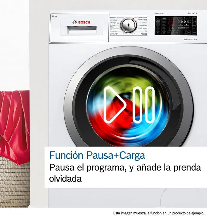 LVD. BOSCH WUU24T65ES 9K 1200R BLANCA