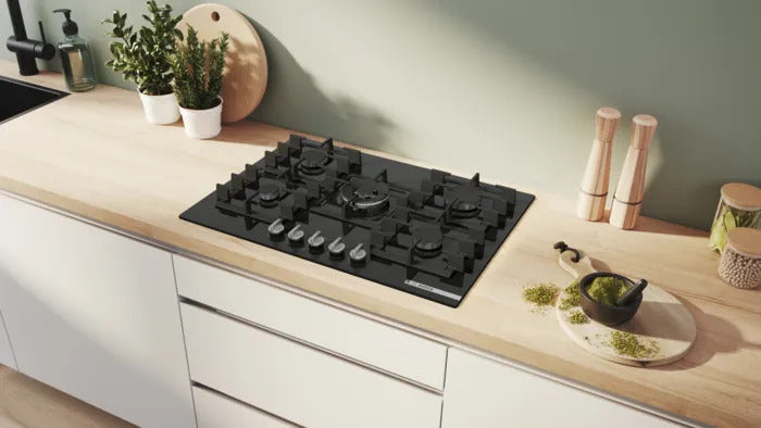 ENCIM. BOSCH PPQ7A6I40 75CM 5F GAS NAT NEGRO