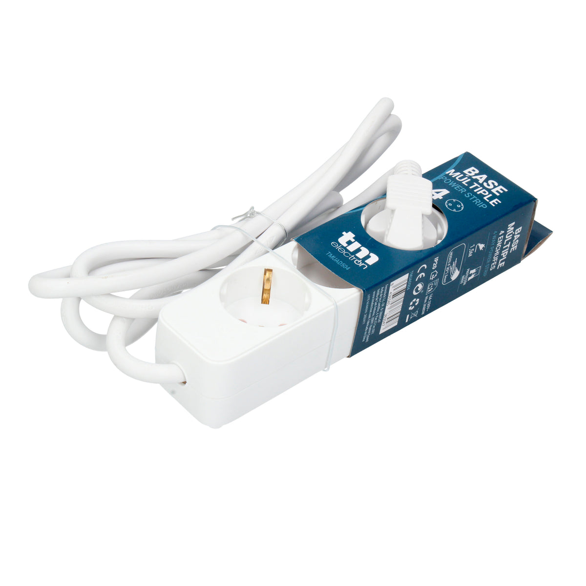 REGLETA TM ELECTRON TMUAD504 4 TOMAS 1,5M