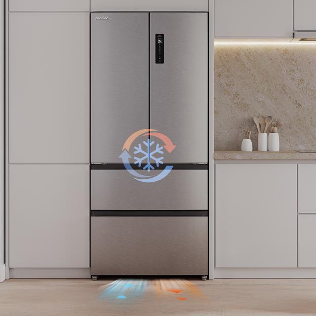 FRI. CECOTEC BOLERO 458L 190x84 NF INOX 0110541