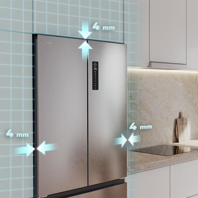 FRI. CECOTEC BOLERO 458L 190x84 NF INOX 0110541