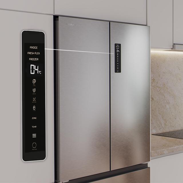 FRI. CECOTEC BOLERO 458L 190x84 NF INOX 0110541