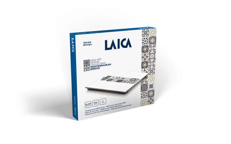 BASCULA LAICA PS1082B CRISTAL 30x30 PILAS