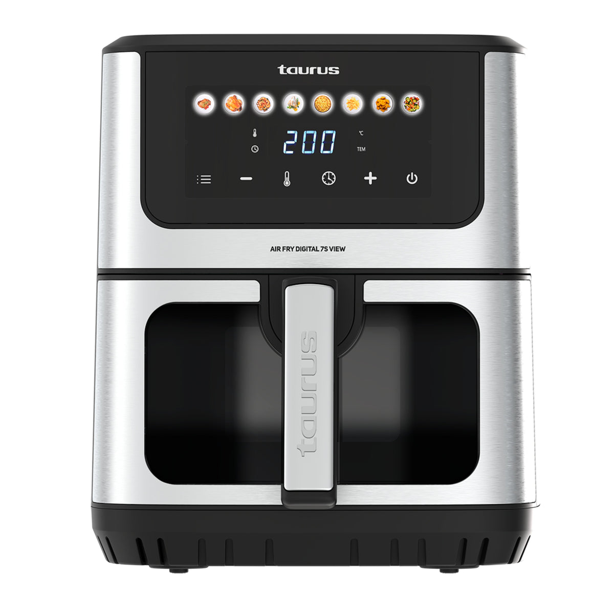 FREIDORA AIRE TAURUS 7S VIEW 1600W 6,5L VENT 8PR