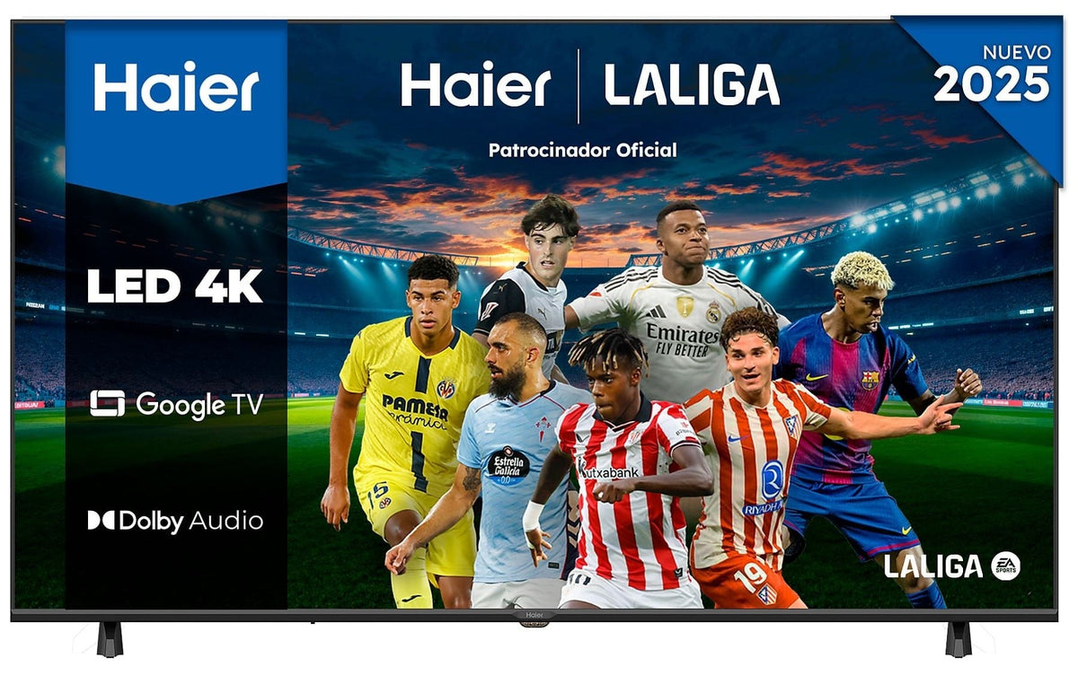 TV HAIER 43" H43K85FUX UHD GOOGLETV DOLBY AUDIO