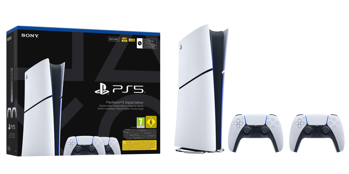 CONSOLA SONY PS5 DIGITAL + DUALSENSE V3