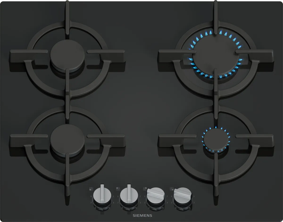 ENCIM. SIEMENS EP6A6PI10 4F 60CM GAS NAT INT NEGRO