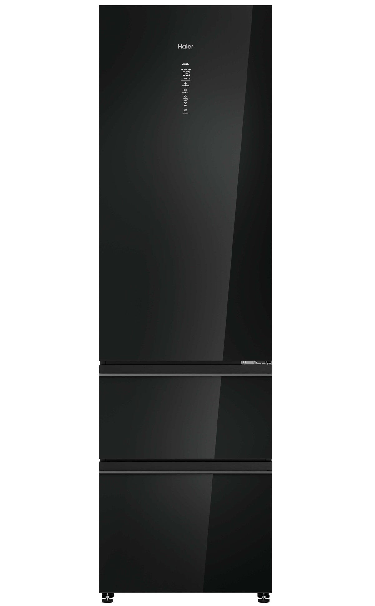 Frigorífico combi Haier HTW7620DNGB, imagen principal del producto