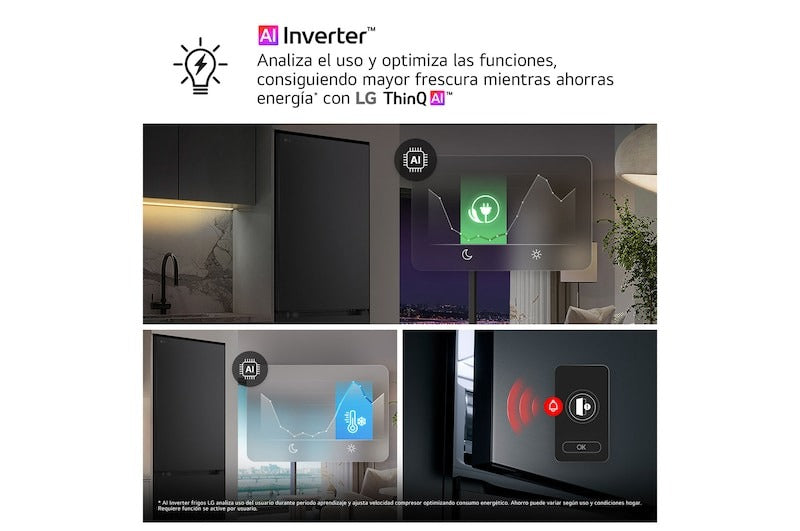 Frigorífico combi LG GBBSJ2CCPY – vista adicional del producto