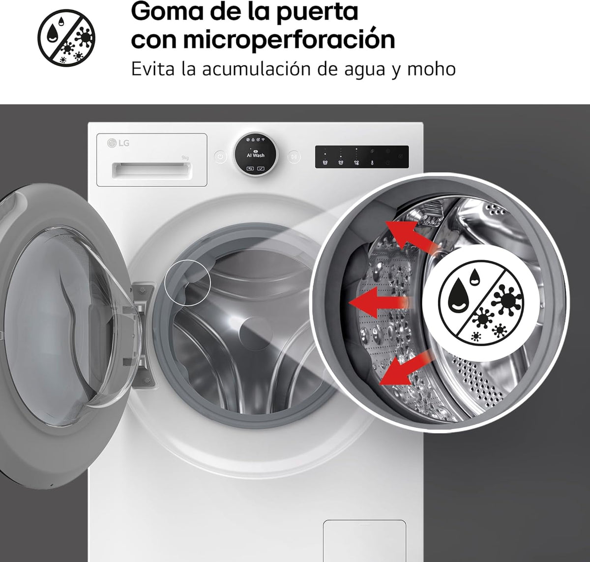 LVD. LG F4X9009TWCE 9K 1400R TBWASH BCA