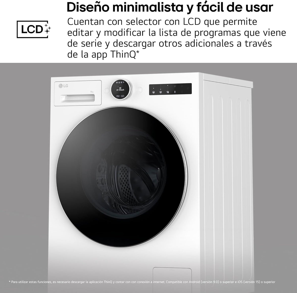 LVD. LG F4X9009TWCE 9K 1400R TBWASH BCA