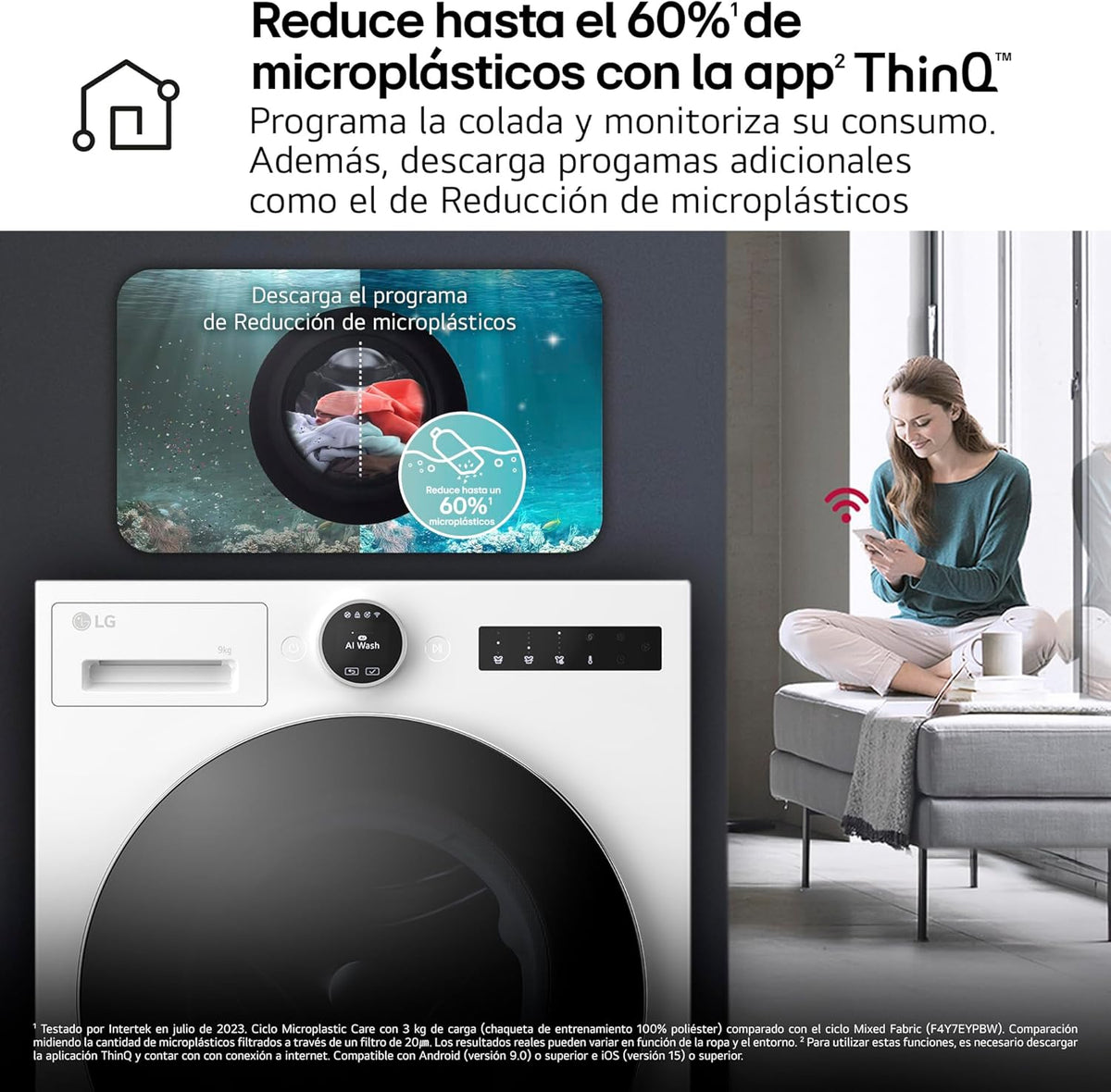 LVD. LG F4X9009TWCE 9K 1400R TBWASH BCA