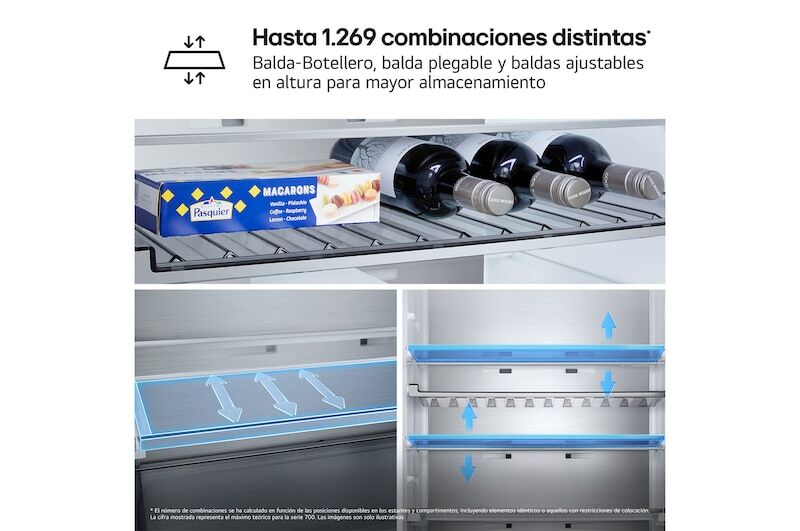 Frigorífico combi LG GBBS514AMB, imagen complementaria 14