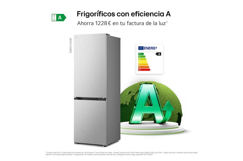 Frigorífico combi LG GBBS514AMB, imagen complementaria 6