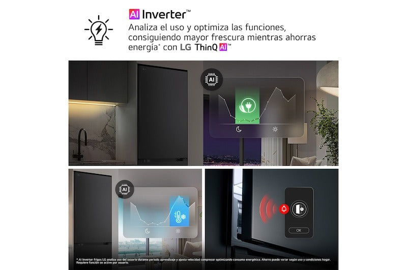Frigorífico combi LG GBBS514AMB, imagen complementaria 7
