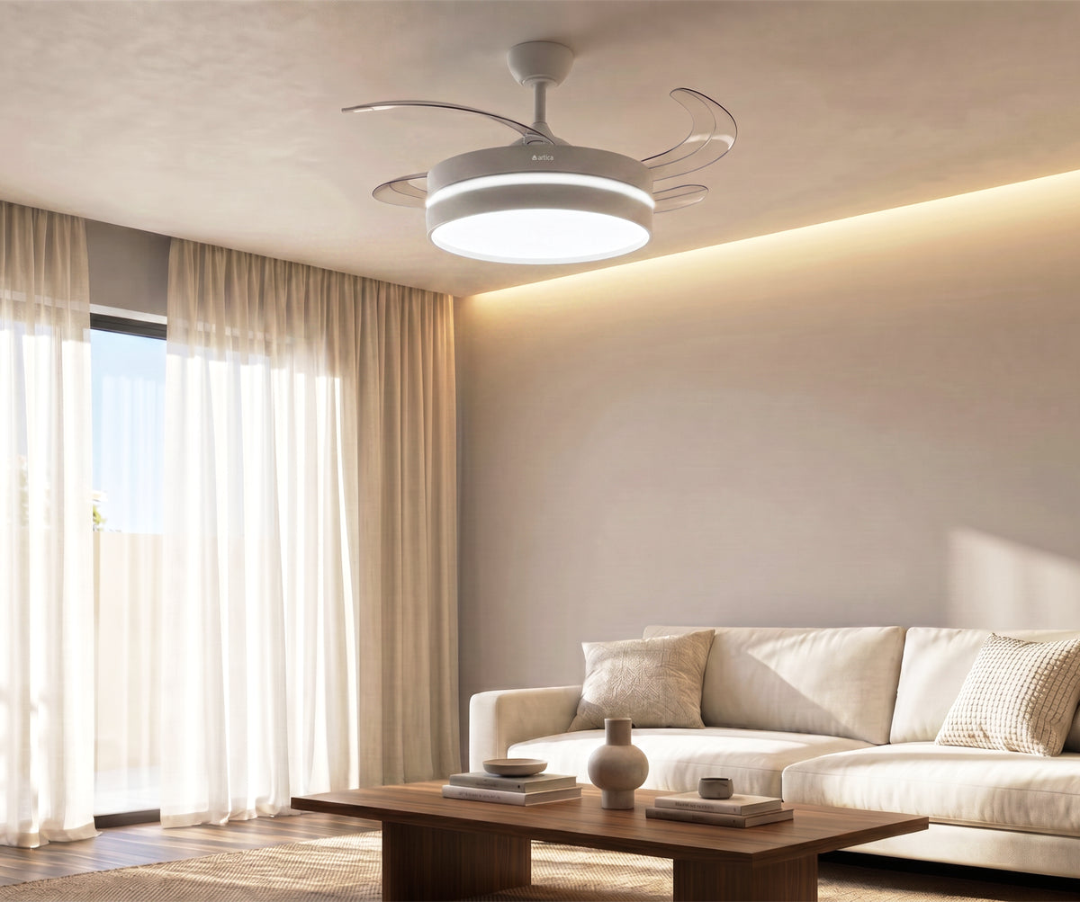 VENTILADOR TECHO RET ARTICA AVTECHR72B BCO 72W
