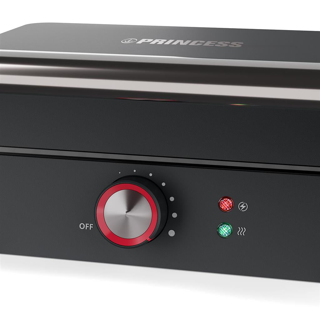 GRILL PRINCESS 117502 27,5X18CM 1800W PLAC.DESM