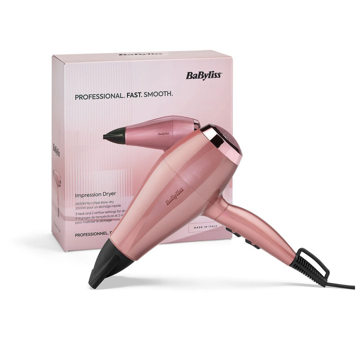 SECADOR BABYLISS 5913PE DCO 2000W 95KM/H