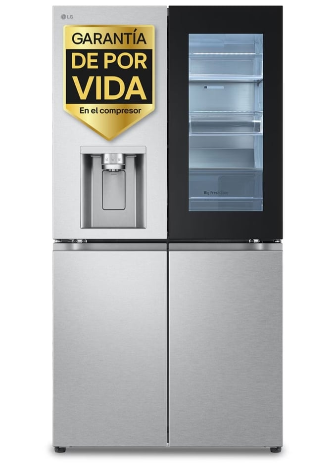 FRI. LG GMG960MBJE 179x91 638L 4P INOX INSTAVIEW