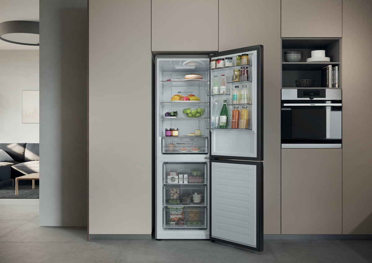 Haier HDPR1618ANPK – detalle de conservación y equipamiento