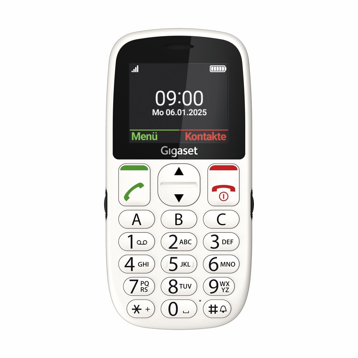 SENIORPHONE GIGASET GL395 2,2" WHITE