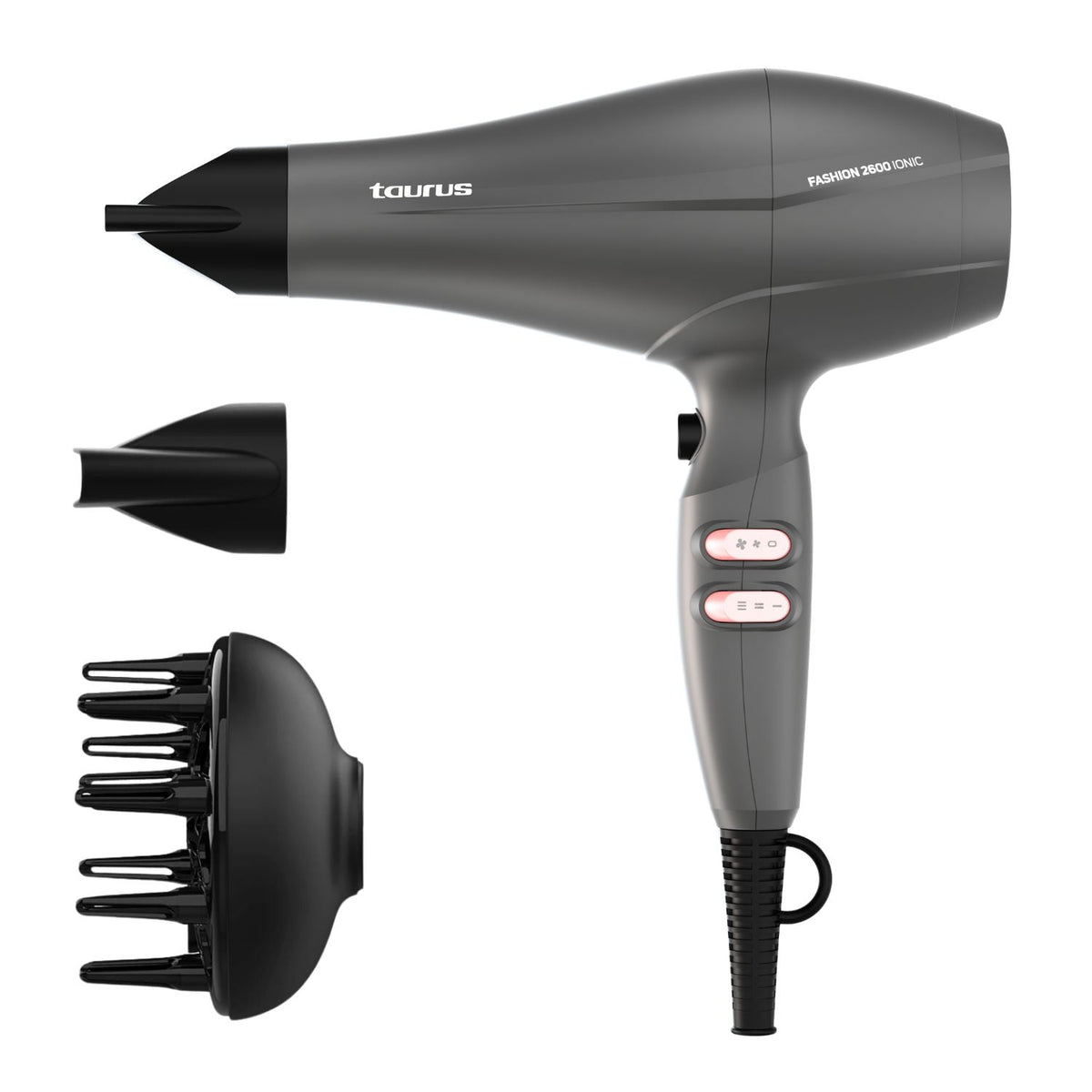 SECADOR TAURUS FASHION 2600W IONIC NEW AC
